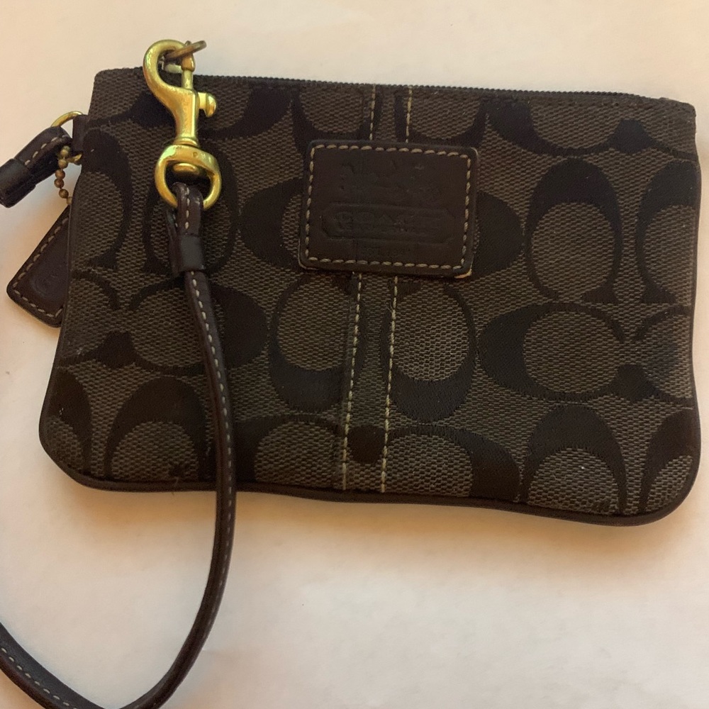 Coach wristlet